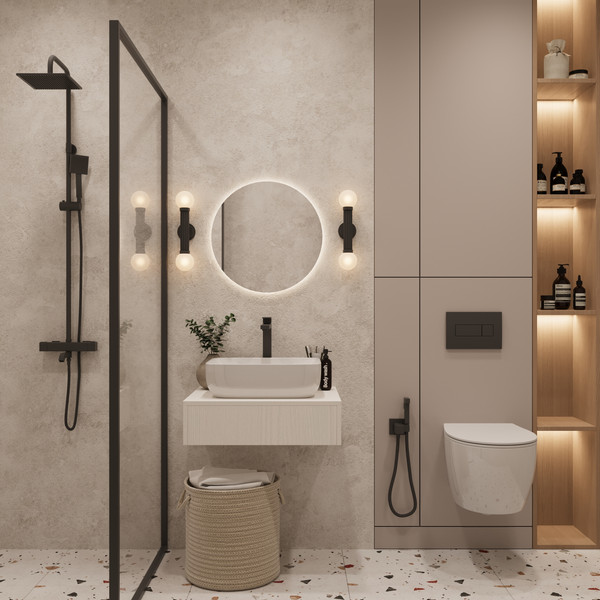 Изображение товара Тумба под умывальник ЗОВ Токио Премиум 60 / TP60WWPTOC2 (белый)