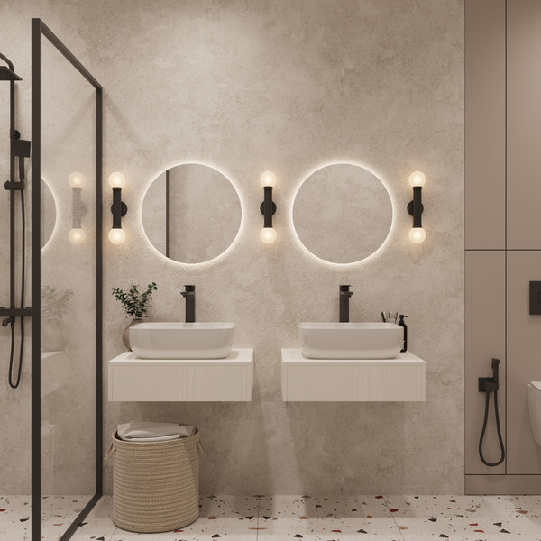 Изображение товара Тумба под умывальник ЗОВ Токио Премиум 60 / TP60WWPTOC2 (белый)