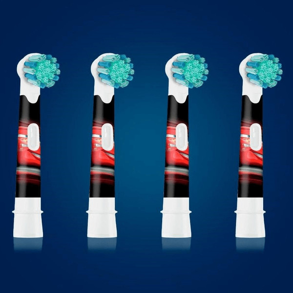Изображение товара Набор насадок для зубной щетки Oral-B Cars Extra Soft (4шт)