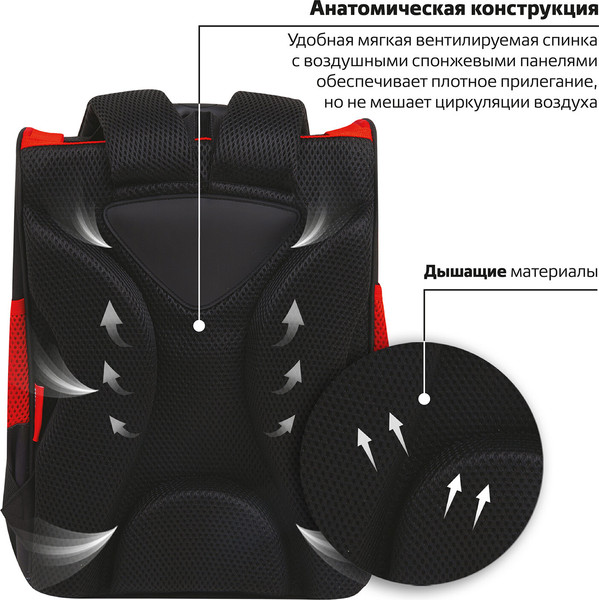 Изображение товара Школьный рюкзак Пифагор Basic 272045