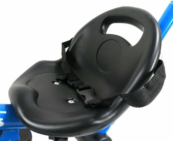 Изображение товара Трехколесный велосипед с ручкой Maxiscoo Octopus 2023 / MSC-TCL2302BL (синий, разобранный, в коробке)