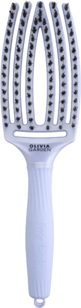 Изображение товара Расческа Olivia Garden Fingerbrush Boar & Nylon Polar Blue