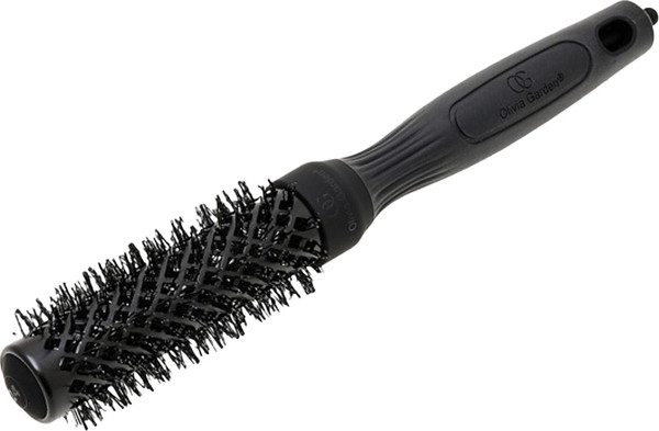 Изображение товара Брашинг для расчески Olivia Garden Термобрашинг Expert Blowout Shine Wavy Bristles Black Label (25мм)