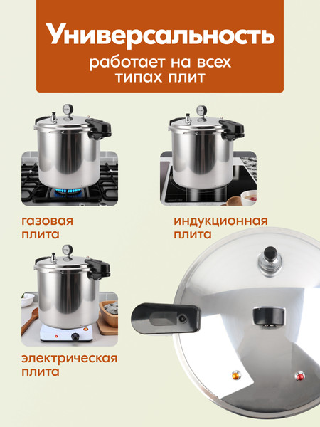 Изображение товара Автоклав для консервирования Sundays ZY25043001 (23л)