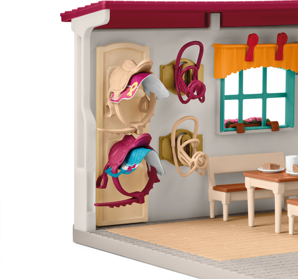 Изображение товара Игровой набор Schleich Для ухода за лошадьми во время турнира / 42591