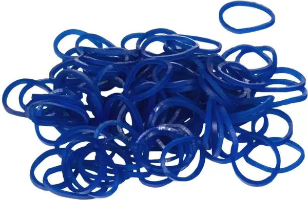 Изображение товара Набор для плетения Rainbow Loom Набор резинок / B0003 (темно-синий)