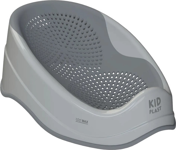 Изображение товара Горка для купания KidPlast Delfick / PL294100 (светло-серый/серый)