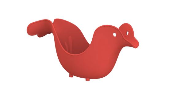 Изображение товара Набор ковшиков для купания KidPlast Птица / PL503405 (красный/фиолетовый)