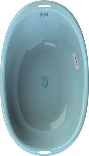 Изображение товара Ванночка детская KidPlast Bliss / PL214406 (голубой/темно-голубой)