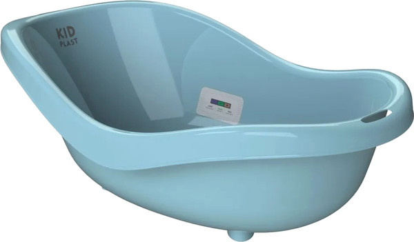 Изображение товара Ванночка детская KidPlast Bliss / PL214406 (голубой/темно-голубой)