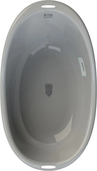 Изображение товара Ванночка детская KidPlast Bliss / PL214606 (светло-серый/серый)