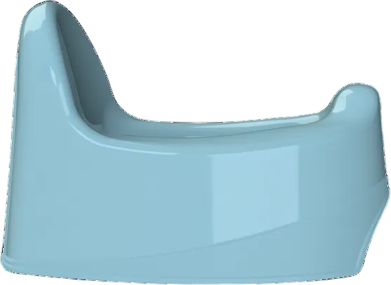 Изображение товара Детский горшок KidPlast Bunny / PL023104 (голубой)