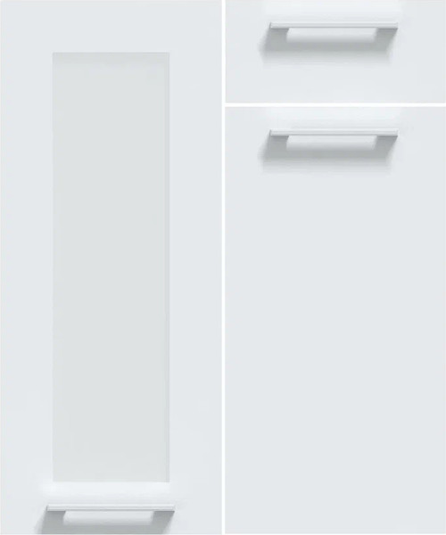 Изображение товара Кухонный гарнитур Интерлиния Мила Gloss 2.6-ПМ4 (керамика/грей/кастилло темный)