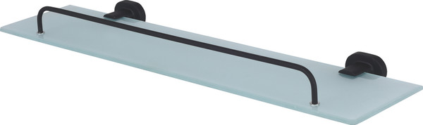 Изображение товара Полка для ванной Bisk 08622 (черный матовый)