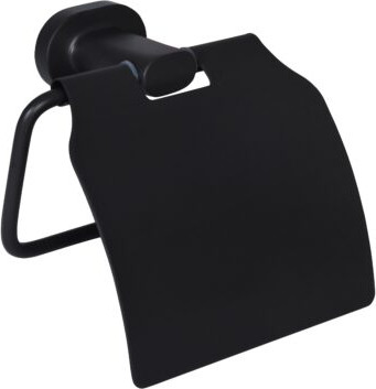 Изображение товара Держатель для туалетной бумаги Bisk 08625 (черный матовый)