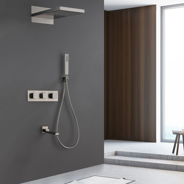 Изображение товара Душевая система со смесителем Abber Daheim AF8253SP (хром)