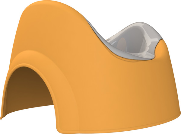 Изображение товара Детский горшок KidPlast Oxima / PL094904 (оранжевый/темно-серый)
