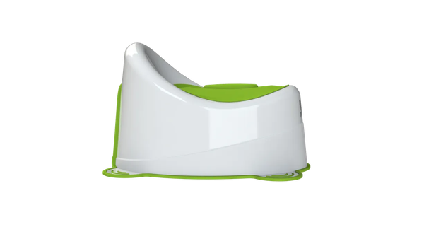 Изображение товара Детский горшок KidPlast Uniks / PL045602 (белый/зеленый)