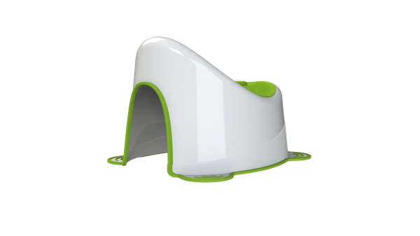 Изображение товара Детский горшок KidPlast Uniks / PL045602 (белый/зеленый)