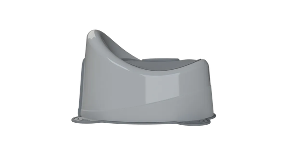 Изображение товара Детский горшок KidPlast Uniks / PL045402 (светло-серый/серый)