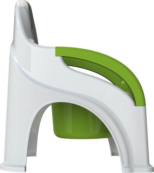 Изображение товара Детский горшок KidPlast Primo / PL115902 (белый/зеленый)