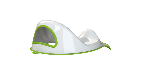 Изображение товара Детская накладка на унитаз KidPlast Flippi / PL124300 (белый/зеленый)