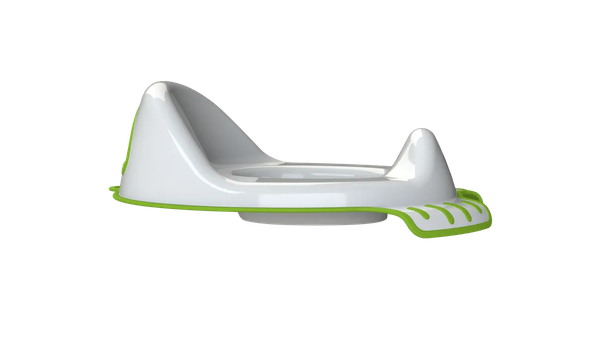Изображение товара Детская накладка на унитаз KidPlast Flippi / PL124300 (белый/зеленый)