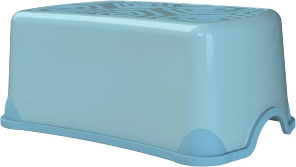 Изображение товара Табурет-подставка KidPlast Aster / PL194400 (голубой/темно-голубой)