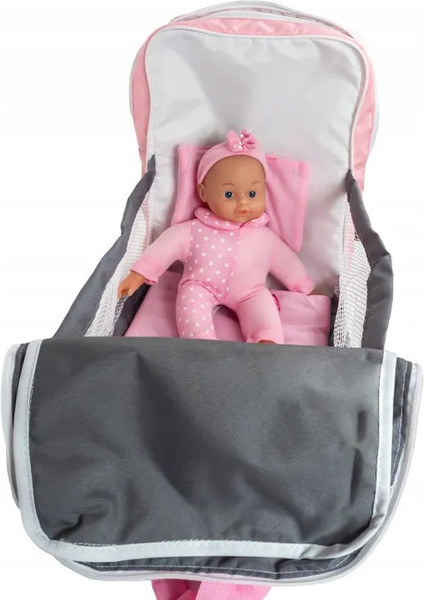 Изображение товара Пупс с аксессуарами Bambina Bebe 3в1 с кроваткой / BD2117