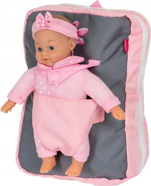 Изображение товара Пупс с аксессуарами Bambina Bebe 3в1 с кроваткой / BD2117