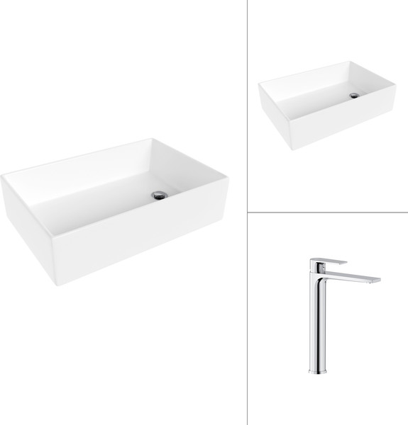 Изображение товара Умывальник со смесителем Lauter 21518-1 + Reef 21CK8678C