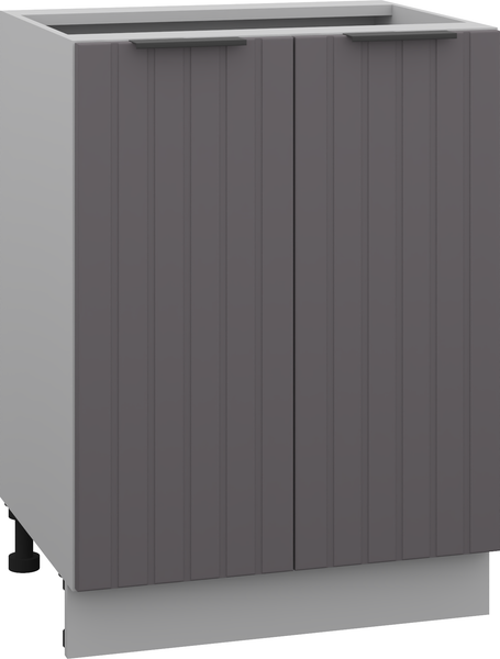 Изображение товара Шкаф-стол кухонный Arvento Корнелия Анта-плюс НШ60р без столешницы (графит софт)