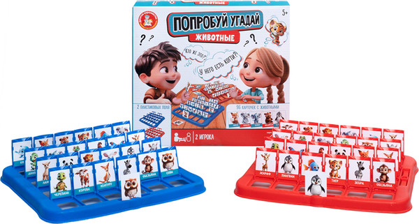 Изображение товара Настольная игра Десятое королевство Попробуй угадай. Животные / 70041