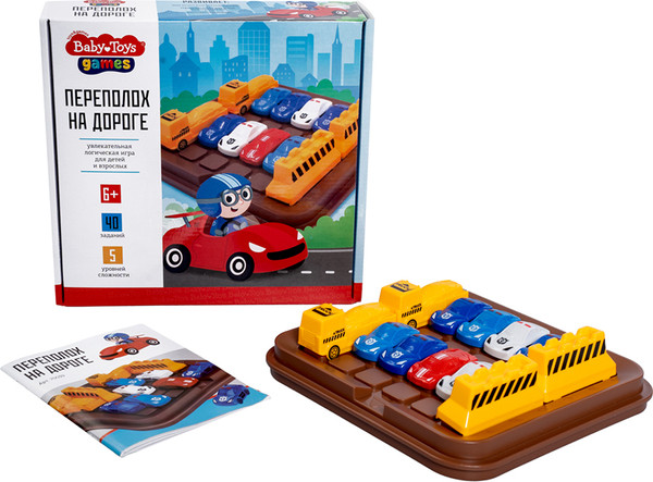 Изображение товара Настольная игра Baby Toys Переполох на дороге / 70039