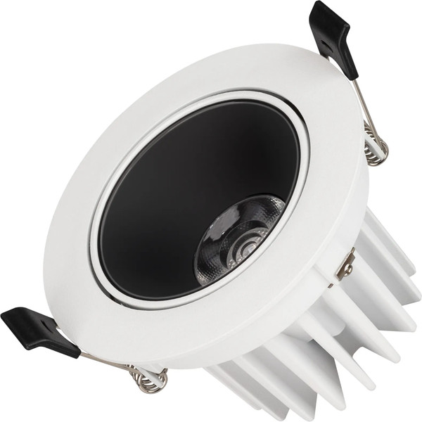 Изображение товара Точечный светильник Arlight MS-FORECAST-BUILT-TURN-R102-12W Day4000 WH-BK / 033659(1)