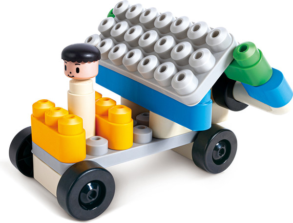 Изображение товара Конструктор PolyM Креатив. Грузовик для сортировки мусора / 761820_HP