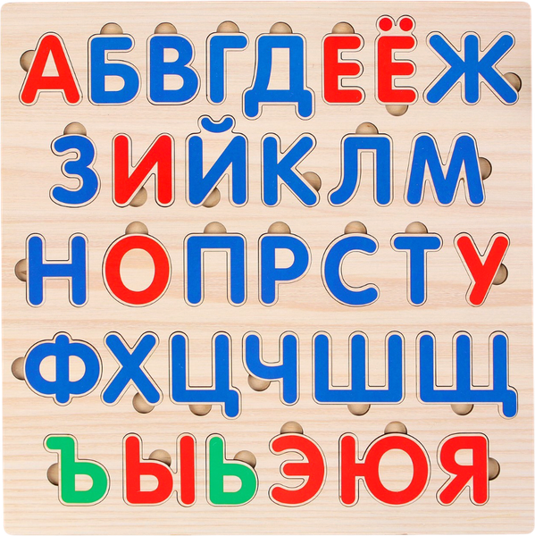 Изображение товара Сортер Мастер игрушек Алфавит русский. Звуки и буквы / 4243588