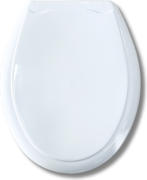 Изображение товара Сиденье для унитаза Еврокомфорт Океан 104-407-00-01 (жесткое, белый)