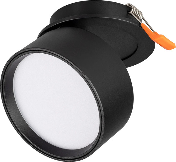 Изображение товара Точечный светильник Arlight LGD-POT-BUILT-R85-12W Warm3000 BK 100deg / 045776