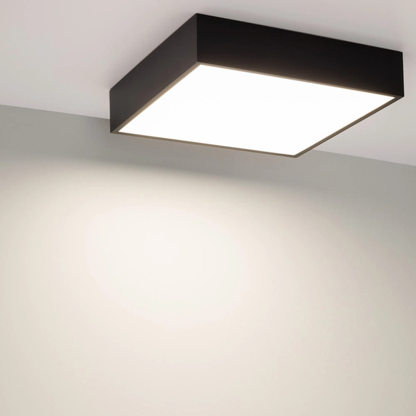 Изображение товара Точечный светильник Arlight DL-GRIGLIATO-S190x190-24W Warm3000 BK 100deg / 045703