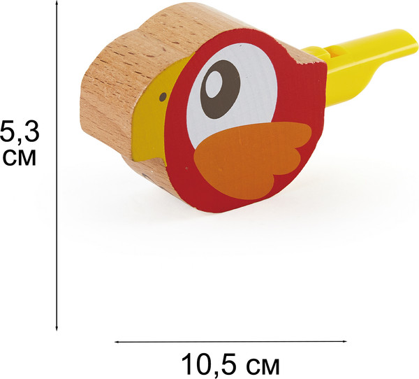 Изображение товара Музыкальная игрушка Hape В лесу. Свистулька / E0474_HP (красный)