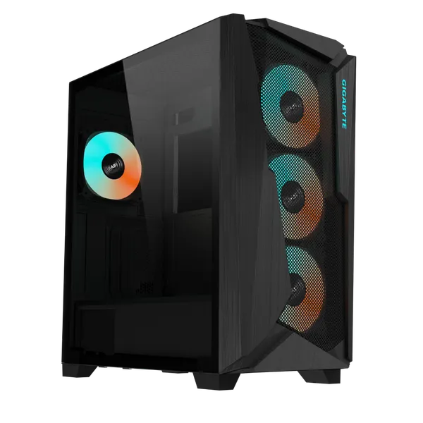 Изображение товара Корпус для компьютера Gigabyte C301G Glass V2 (черный, без БП)