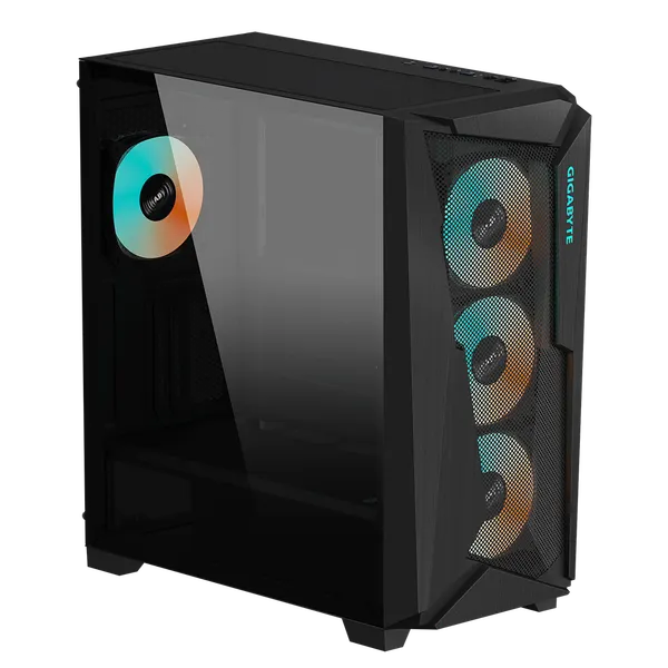 Изображение товара Корпус для компьютера Gigabyte C301G Glass V2 (черный, без БП)