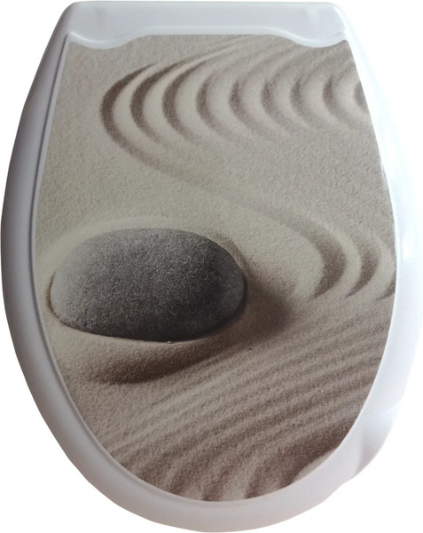 Изображение товара Сиденье для унитаза Еврокомфорт Камень 002720 (жесткое)