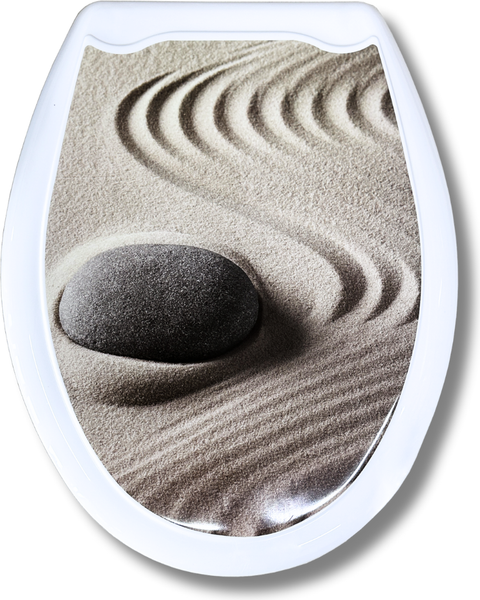 Изображение товара Сиденье для унитаза Еврокомфорт Камень 002720 (жесткое)