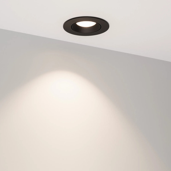 Изображение товара Точечный светильник Arlight MS-ATOLL-BUILT-TURN-R94-10W Day4000 BK 60deg / 044620