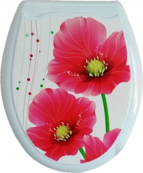 Изображение товара Сиденье для унитаза Еврокомфорт Мак 001694 (жесткое)