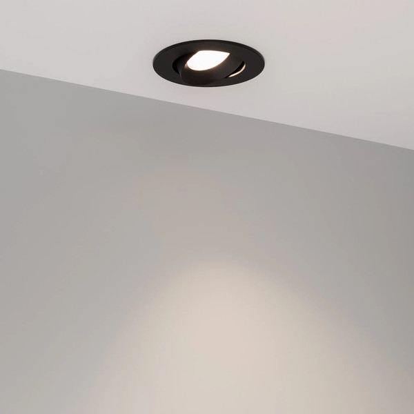 Изображение товара Точечный светильник Arlight MS-ATOLL-BUILT-TURN-R94-10W Day4000 BK 36deg / 044619