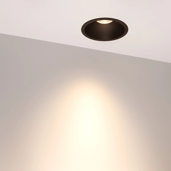 Изображение товара Точечный светильник Arlight MS-HARBOR-R123-20W Warm3000 BK 24deg / 050185