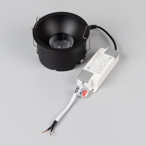 Изображение товара Точечный светильник Arlight MS-HARBOR-R106-15W Warm3000 BK 50deg / 048280